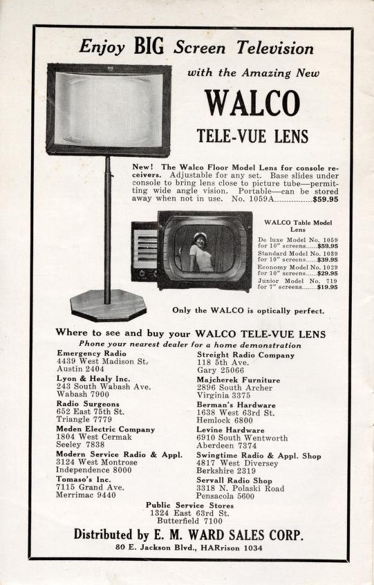 TV forecast [July 18 1948] | Media History Digital Library